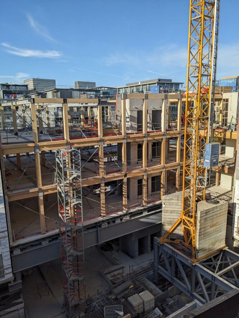 Best of both en chantier ©Studio Gang / Parc Architectes