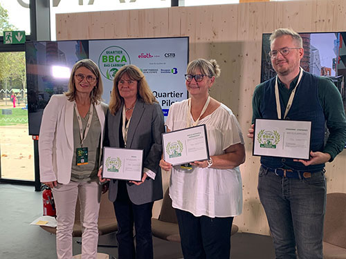 La SEMAPA a reçu, pour la troisième année consécutive, le Trophée BBCA 2023 "Territoires Bas Carbone".