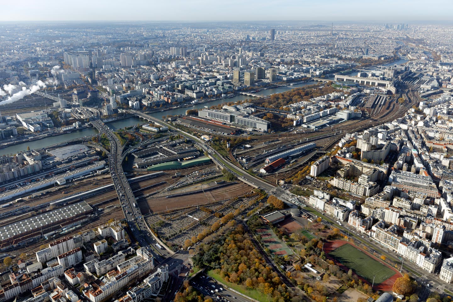 bercy charenton ©Ph. Guignard / Air-images / SEMAPA