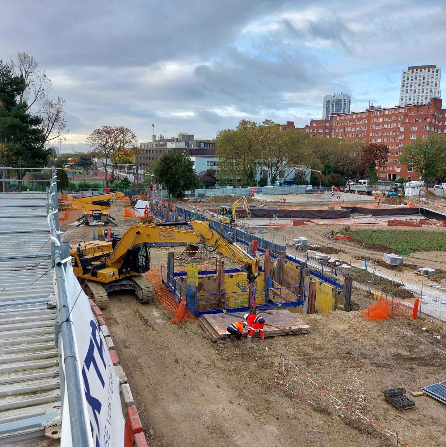semapa python duvernois travaux rue serpollet
