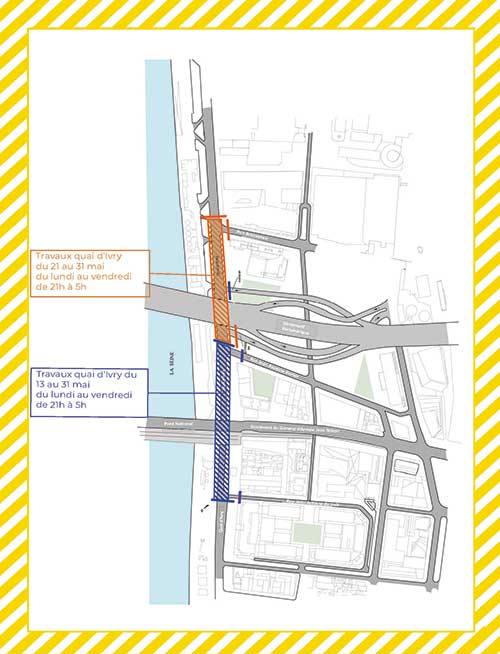 Plan des travaux