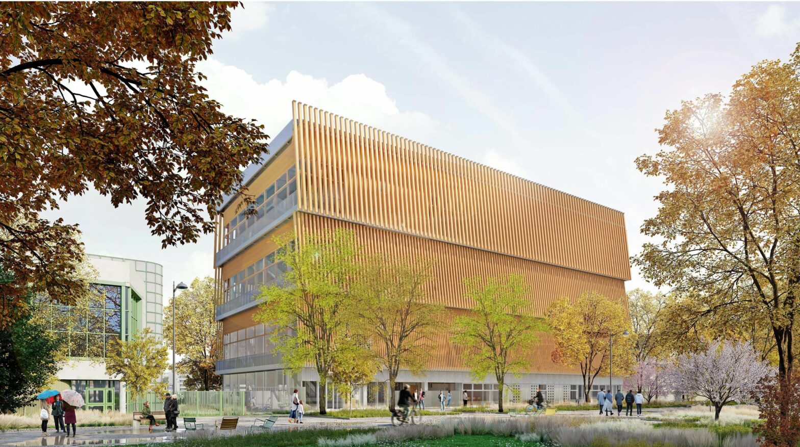 Nouvel équipement sportif de porte de Vincennes