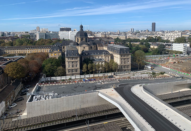 rue David Bowie en travaux