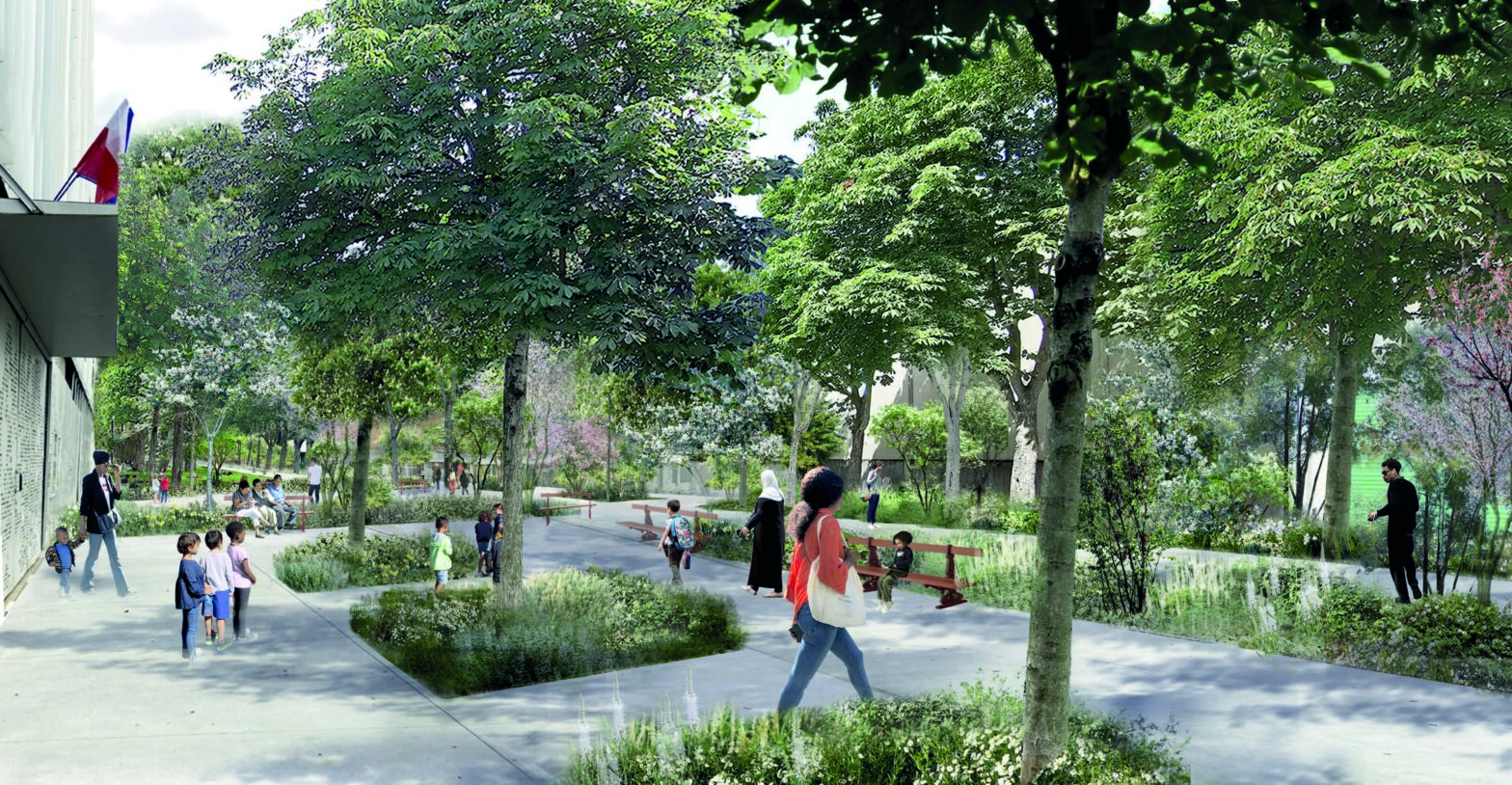 Une nouvelle promenade boulevard Carnot